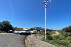 Este es uno de los bloqueos en La Guajira