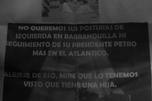 No se precisan el origen de las amenazas
