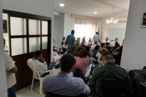 El evento se llevó a cabo en el barrio Pasa Tiempo