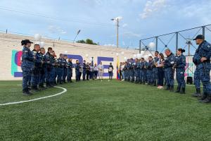 Miembros del Inpec del  Instituto Nacional Penitenciario y Carcelario de Valledupar. 