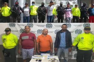 Capturados por la Policía de Bolívar