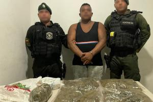 La captura de alias “el Estivenson” se produjo en el barrio La Esperanza, sector El Hoyo