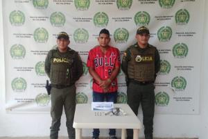 Capturan a presunto miembro de las AUG en Bolívar. 