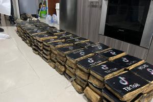 Incautan más de 200 kilos de cocaína en exclusivo sector de Cartagena