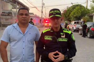 Atendía caso de hurto