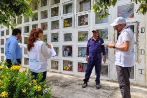  La labor de busqueda comenzó en en tres municipios.