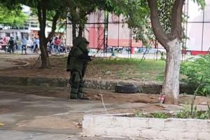 El artefacto podría haber sido arrastrado hasta ese lugar debido a las lluvias recientes 