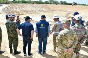 Entrega de jagüeyes, comunidad wayúu en el departamento de La Guajira