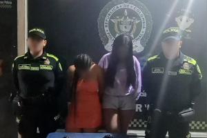 Capturadas con arma de fuego Cartagena