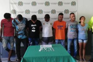 Banda delincuencia Los Merchoritas