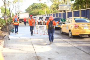 Malla vial en Bocagrande 
