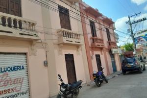 Fachadas pintadas en Magangué