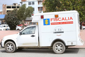 Vehículo de la Fiscalía