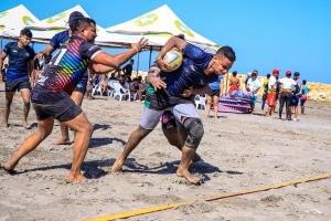 Rugby playa en Cartagena