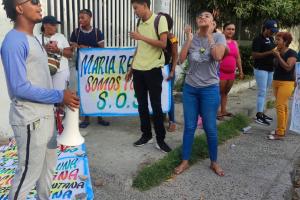 Protesta en La Esperanza