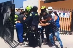 Incidente con funcionario de Aguas de Cartagena