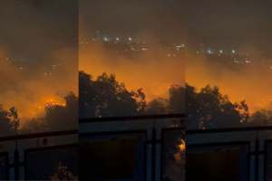 Incendio en Cartagena