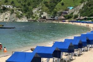 Playa Blanca, Santa Marta. 