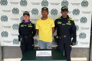Capturado por violencia intrafamiliar 