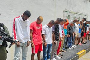 27 capturados en Barranquilla