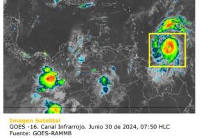 En alerta el departamento de La Guajira por paso de huracán Beryl 