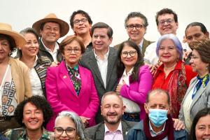 Bancada del Pacto Histórico y ministro del Interior, Juan Fernando Cristo. 