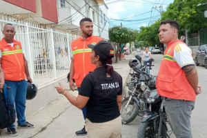 Operativos realizados en el barrio San José de los Campanos