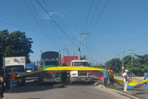 Bloqueo en Mamonal 
