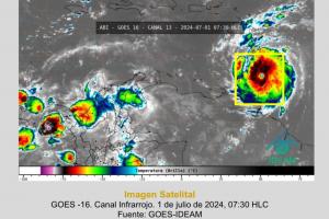 Paso de Huracán Beryl formaría tormentas tropicales en el Caribe