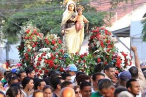 Celebracion de la virgen del Carmen