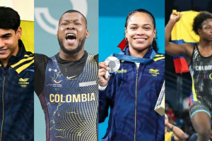 Colombianos con medallas en los Olímpicos 11 de agosto de 2024