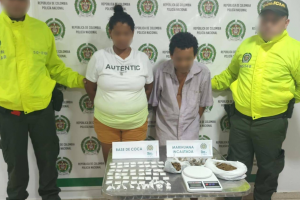 Capturados por tráfico de drogas