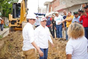 Obras viales en Cartagena