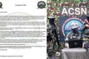 Autodefensas Conquistadores de la Sierra Nevada anunciaron el cese de las operaciones militares