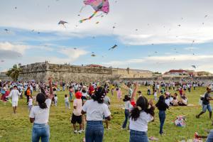 Comienza temporada de barriletes en Cartagena 