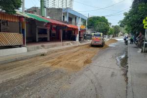 Desperdicios de pollo en el barrio 20 de julio, en Cartagena