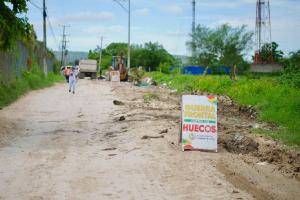 Obras en la  llamada ‘trocha’ de Nelson Mandela