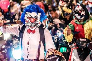 Caravanas durante Halloween