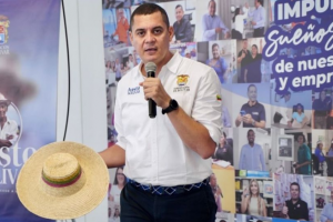 Javier Doria, secretario del interior de Bolívar 