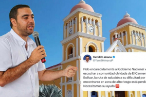 Gobernador de Bolívar pide S.O.S al gobierno nacional 