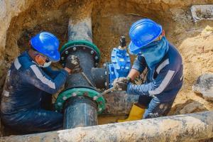 Imagen referencia de reparación de daño. 