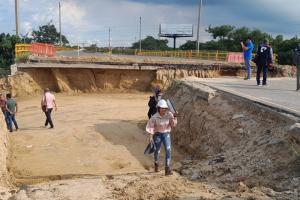 Obras en la calle 30
