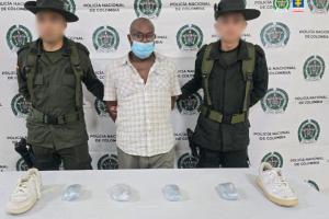La captura ocurrió en el aeropuerto de Cartagena.