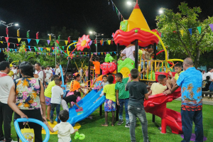 'Parque de La Felicidad' en Ceibal, Magangué