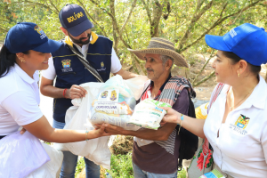 Ayudas humanitarias en Bolívar 