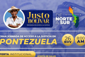 Justo Bolívar llega a Pontezuela 