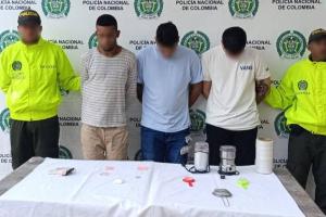 Capturados presuntos expendedores de droga en Cartagena