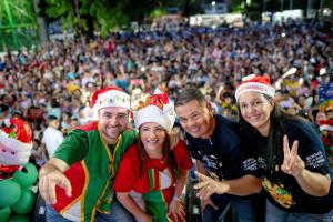 primer día de las caravanas navideñas de la Gobernación de Bolívar