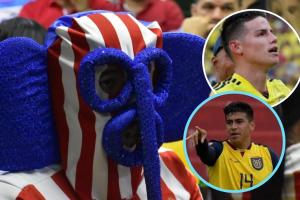 Junior se quedó sin James y Arreaga