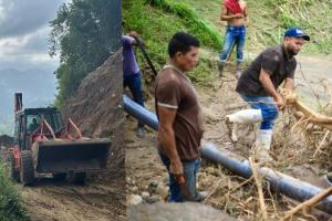 Alcaldía prioriza obras de rehabilitación vial en la Sierra Nevada de Santa Marta